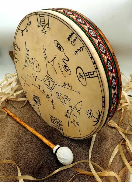 Tambour Lapon traditionnel