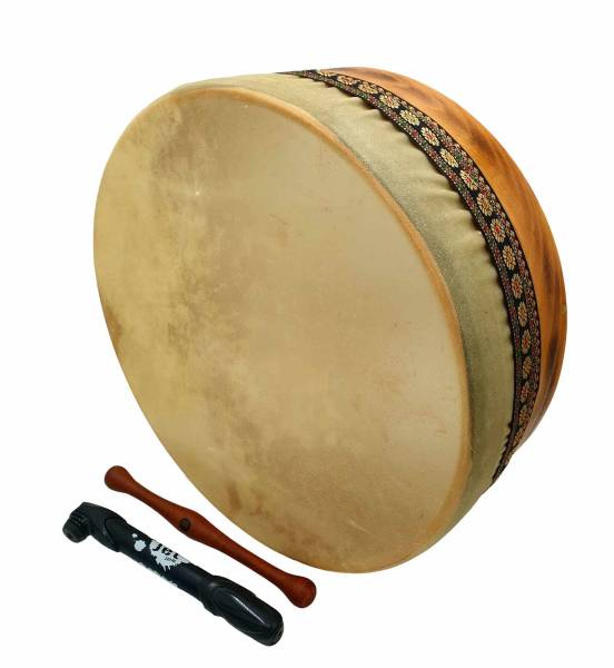Bodhran de 41 cm accordable à chambre à aire